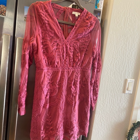 Lulus Dresses & Skirts - NWOT honeypunch lace dress